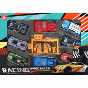 Hot Wheels สมุดภาพระบายสีและกิจกรรมเสริมทักษะ DRIVE AROUND THE WORLD + รถ Racing Speed Racer